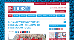 Desktop Screenshot of birmingham-tours.co.uk